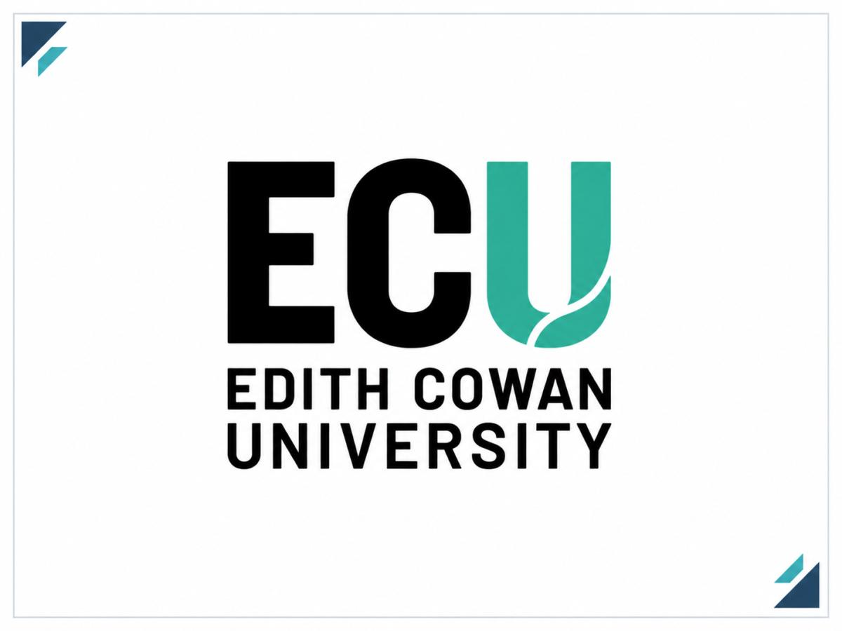 伊迪斯科文大学ECU院校标识封面；标识参考浙师大2026中澳班官方简章