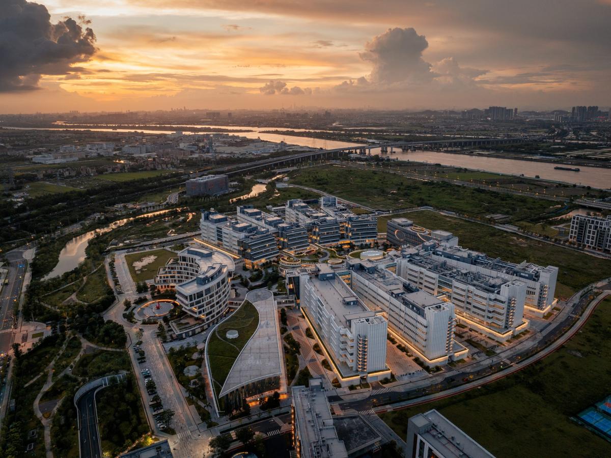 香港科技大学（广州）南沙校园鸟瞰