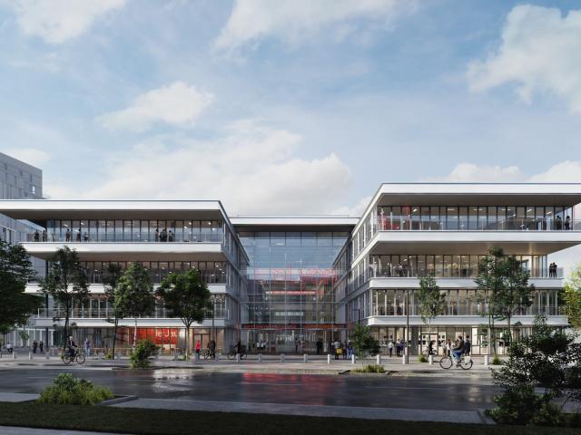 法国里昂商学院emlyon中文官网校园建筑展示图（效果图），仅作院校识别，不代表项目实际授课地点或出境要求。