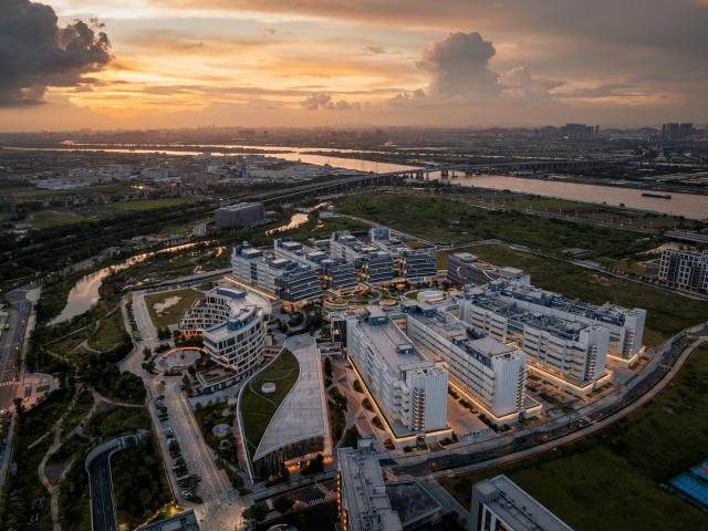 香港科技大学（广州）南沙校园鸟瞰