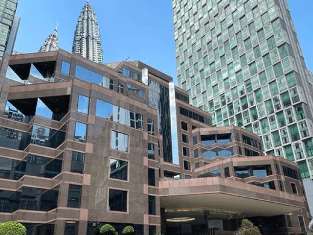 吉隆坡首都大学学院KLMUC（现UUCKL）校址所在Wisma Hong Leong建筑，来自校方校园介绍，仅作院校识别，不代表具体项目授课地点或出境要求。